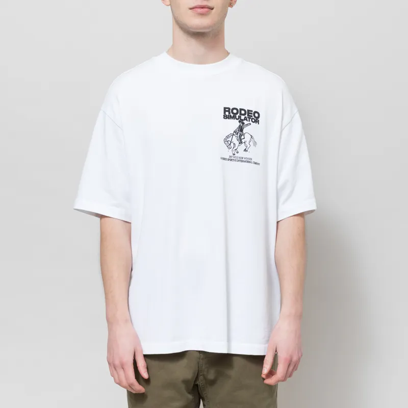 Goodies Sportive Rodeo Simulator T Shirt White-2