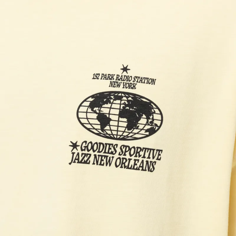 Goodies Sportive Radio Station T Shirt Yellow-4