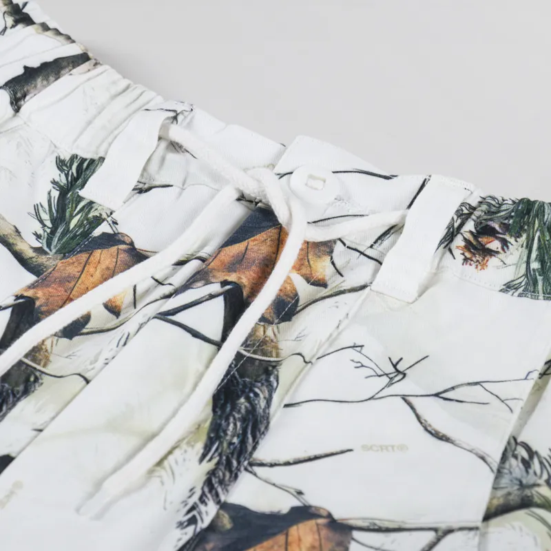 SCRT Tree Camo Field Shorts Snow-5