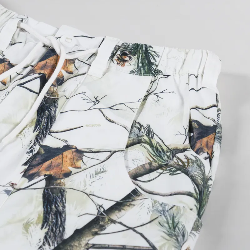 SCRT Tree Camo Field Shorts Snow-7