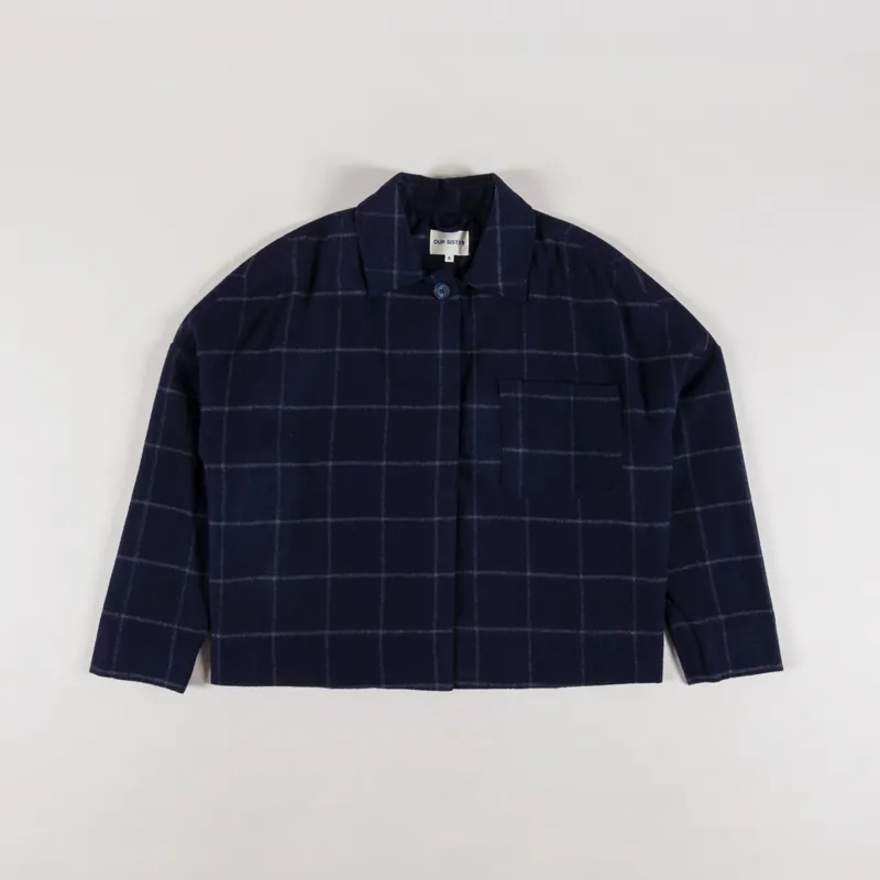 Our Sister Womens Riverglen Shirt Navy
