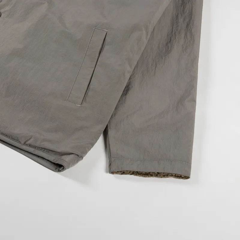 Kappy Design Reversible Fleece Jacket Khaki-13