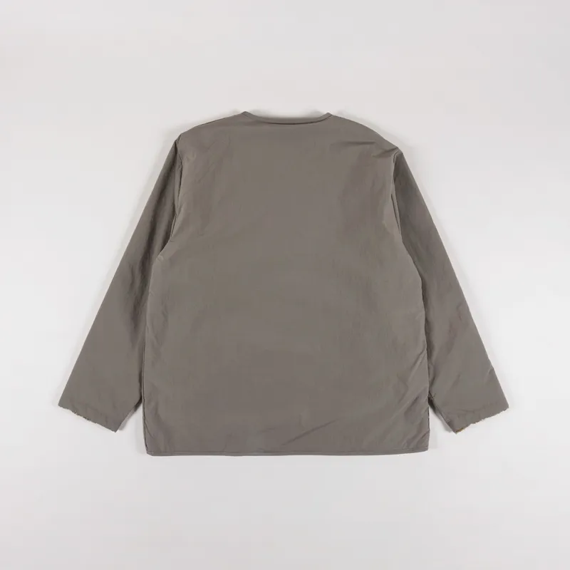 Kappy Design Reversible Fleece Jacket Khaki-2