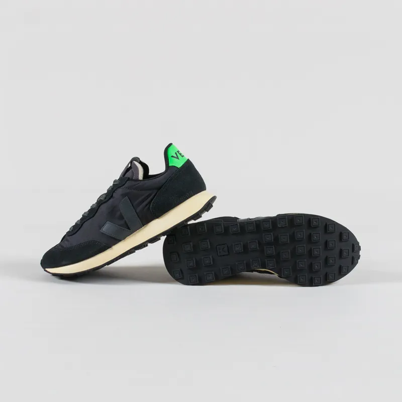 Veja Womens Rio Branco II Lite Nolyn Shoes Black Graphite-3