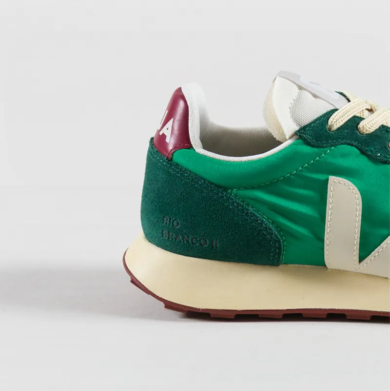 Veja Womens Rio Branco II Lite Nolyn Shoes Emeraude Pierre Poker-4