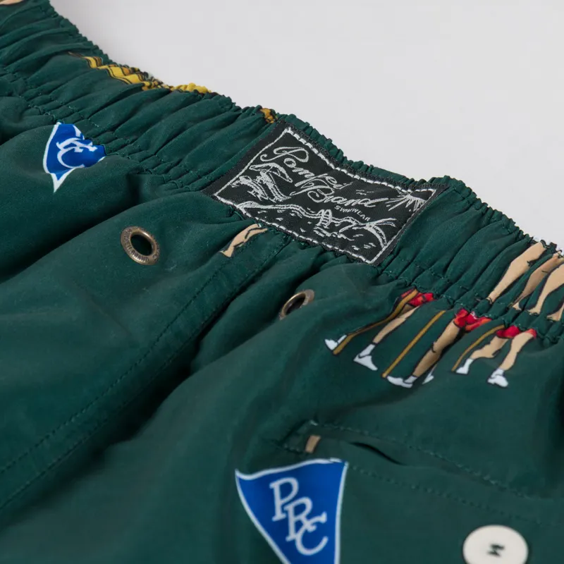 Pompeii Rowing Swim Trunks Pine-6