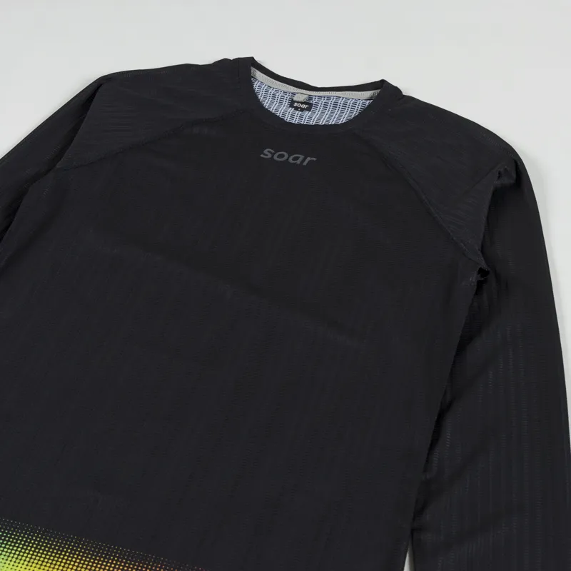 Soar Running Race Base Layer Black-2