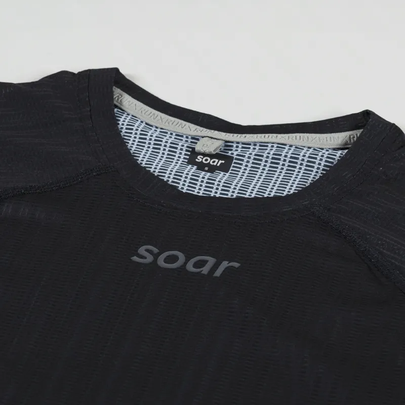 Soar Running Race Base Layer Black-4
