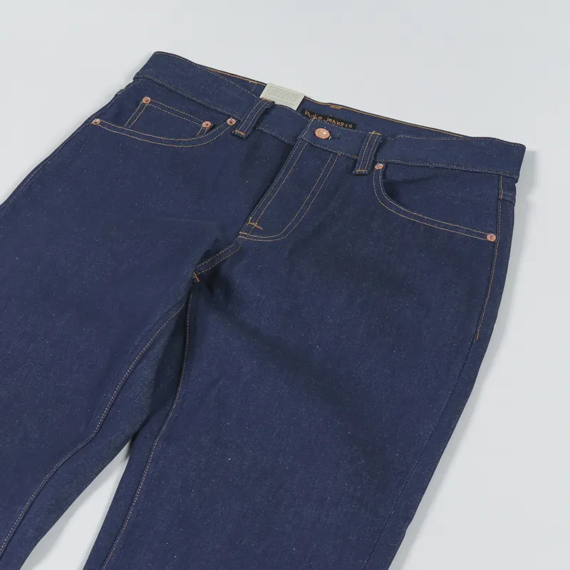 Nudie Jeans Rad Rufus Dry 70s Blue-7