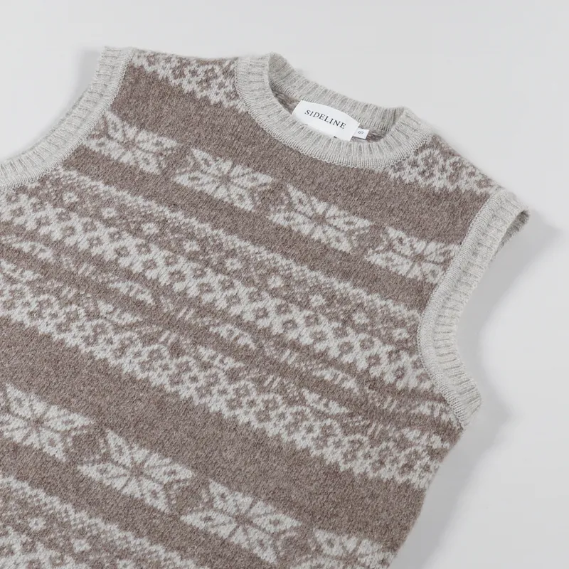 Sideline Womens Rafi Vest Natural Mix-4