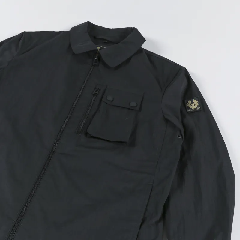 Belstaff Rail Overshirt Black-3