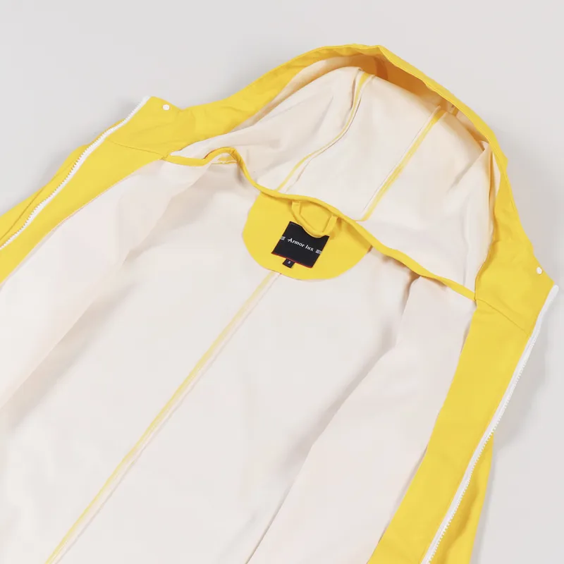 Armor Lux Penmarch Rain Jacket Yellow-4