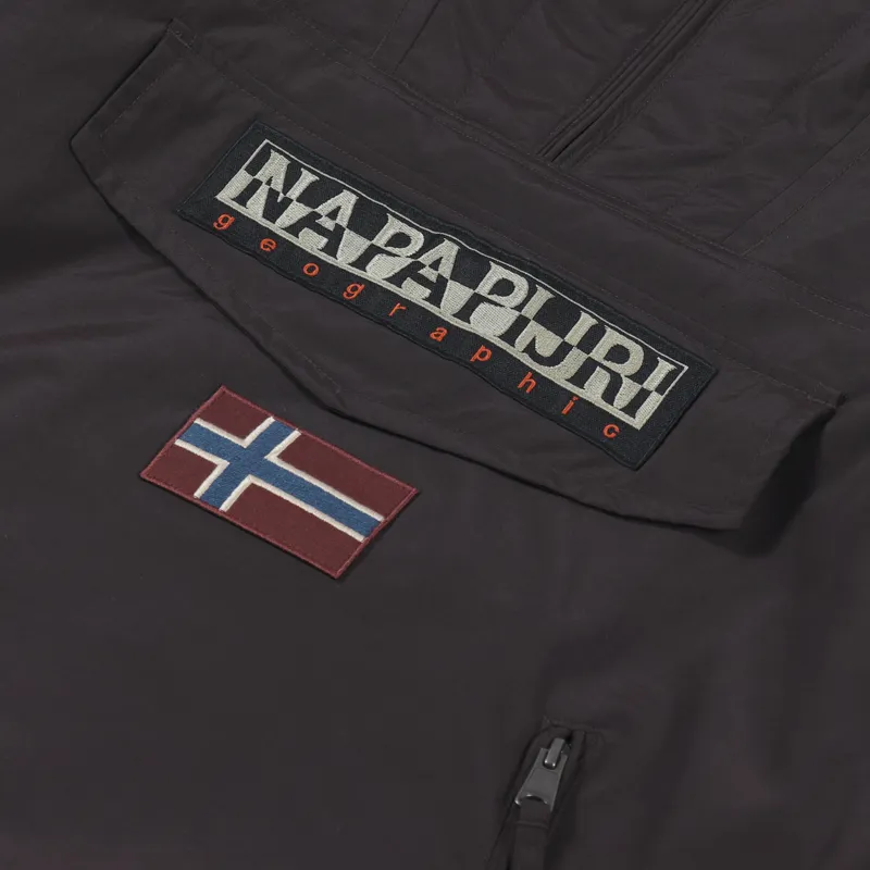 Napapijri Rainforest Winter Pocket Jacket Brown Ebony-7