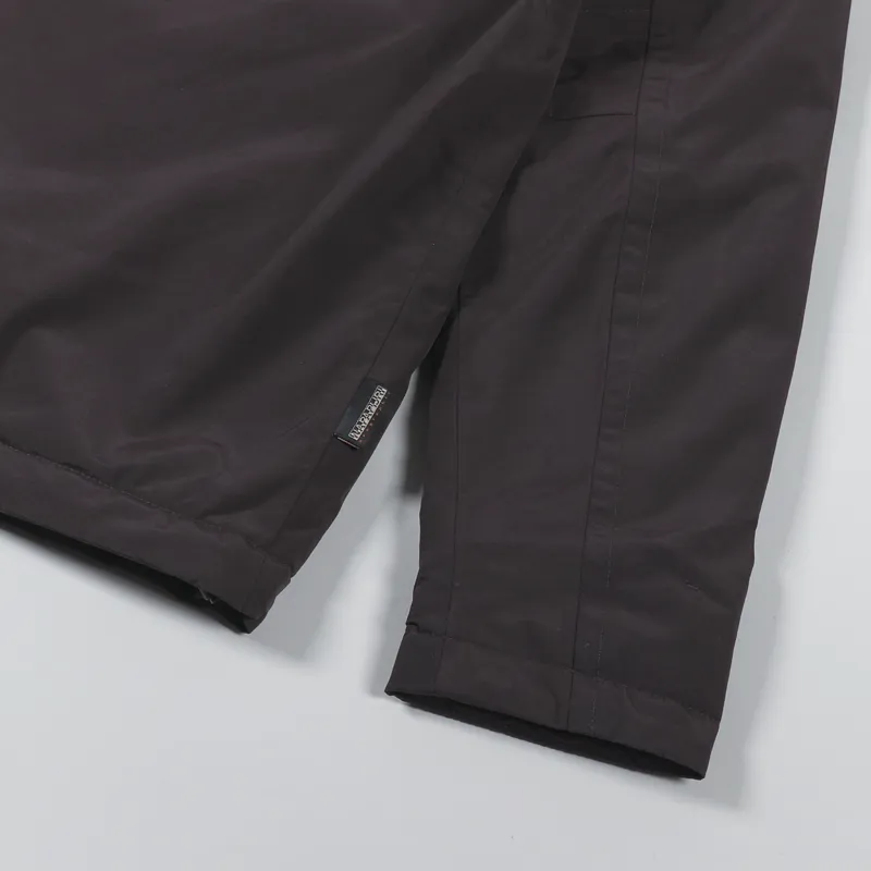 Napapijri Rainforest Winter Pocket Jacket Brown Ebony-4