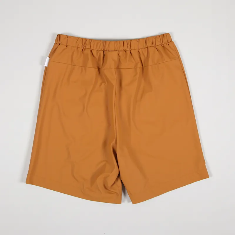 Rains Mens Waterproof Sportswear Ultralight Shorts Camel Brown