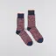 Nudie Jeans Rasmusson Multi Yarn Socks Red