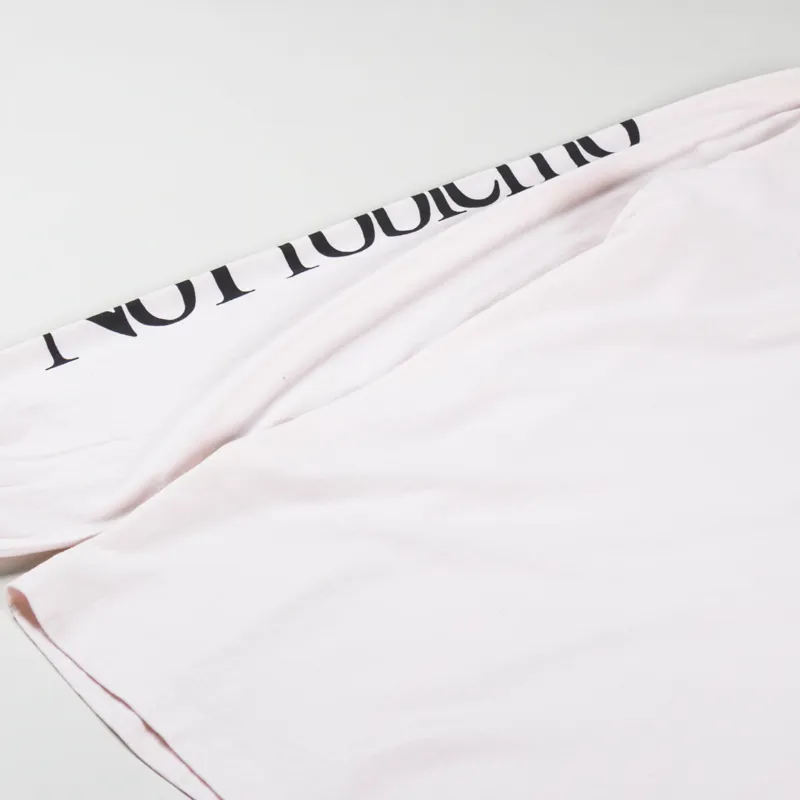 Aries Rat Long Sleeve T Shirt Pale Pink-5