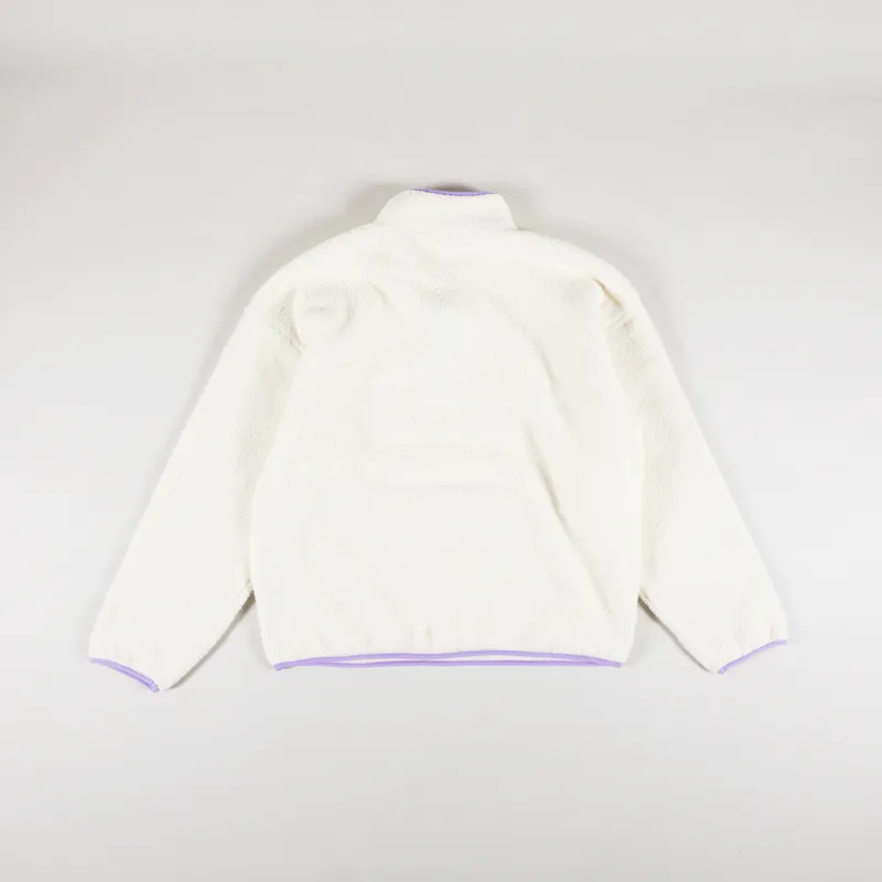 Obey Rays Mockneck Fleece Unbleached-1