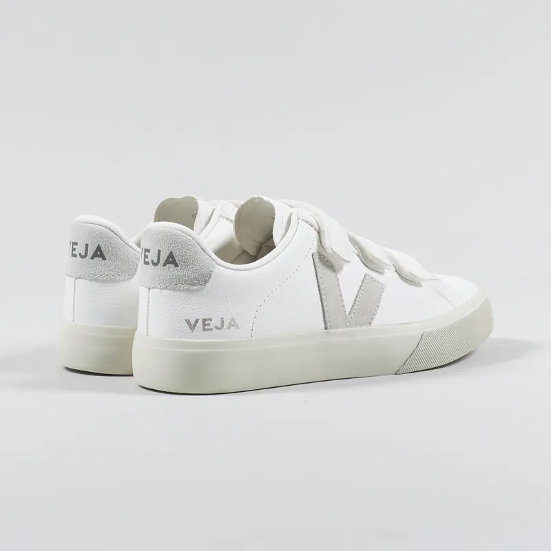 Veja Womens Recife Chromefree Shoes Extra White Natural-3