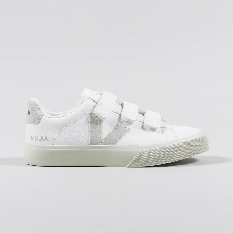 Veja Womens Recife Chromefree Shoes Extra White Natural-4
