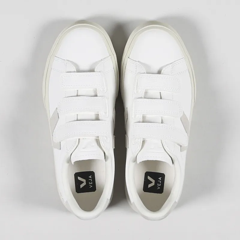 Veja Womens Recife Chromefree Shoes Extra White Natural-1