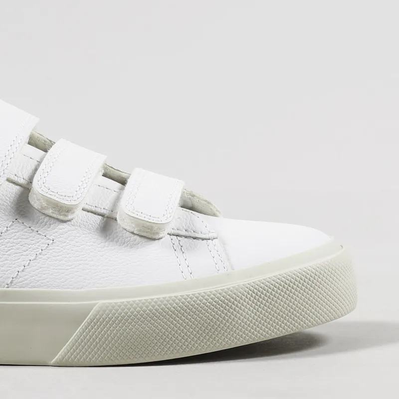 Veja Womens Recife Chromefree Shoes Extra White Emeraude-6
