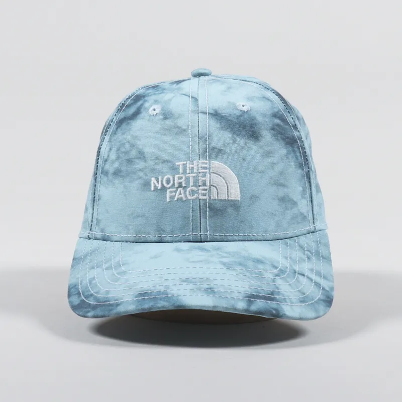 The North Face Recycled 66 Classic Hat Beta Blue Dye Texture Print-2