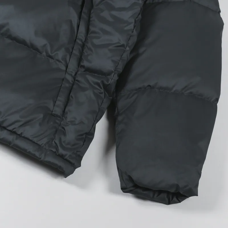Snow Peak Womens Recycled Light Down Pullover Black-6