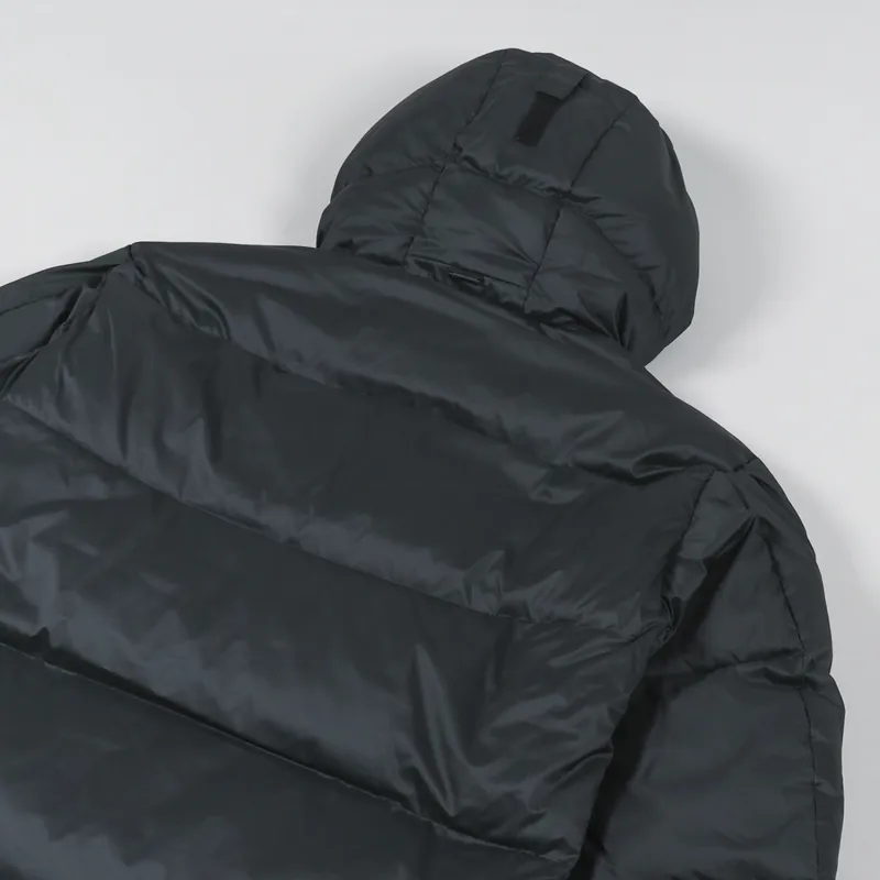 Snow Peak Womens Recycled Light Down Pullover Black-5