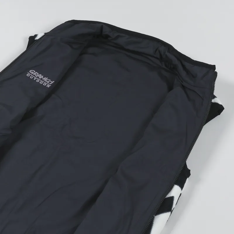 Gramicci Reversible Vest Black Check-6