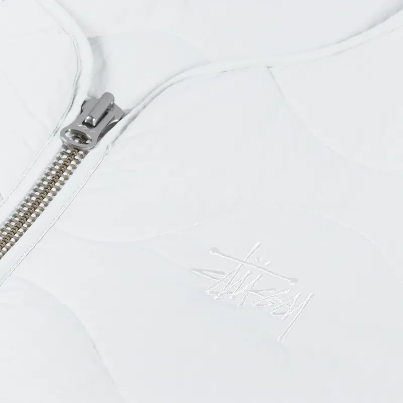 Stussy Recycled Nylon Liner Vest Bone-6