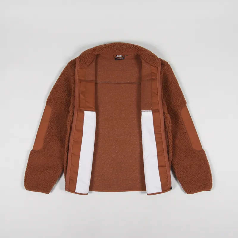 Dickies Red Chute Sherpa Fleece Gingerbread-1