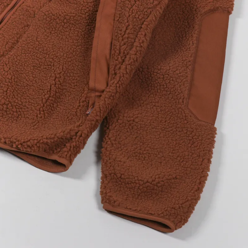Dickies Red Chute Sherpa Fleece Gingerbread-6