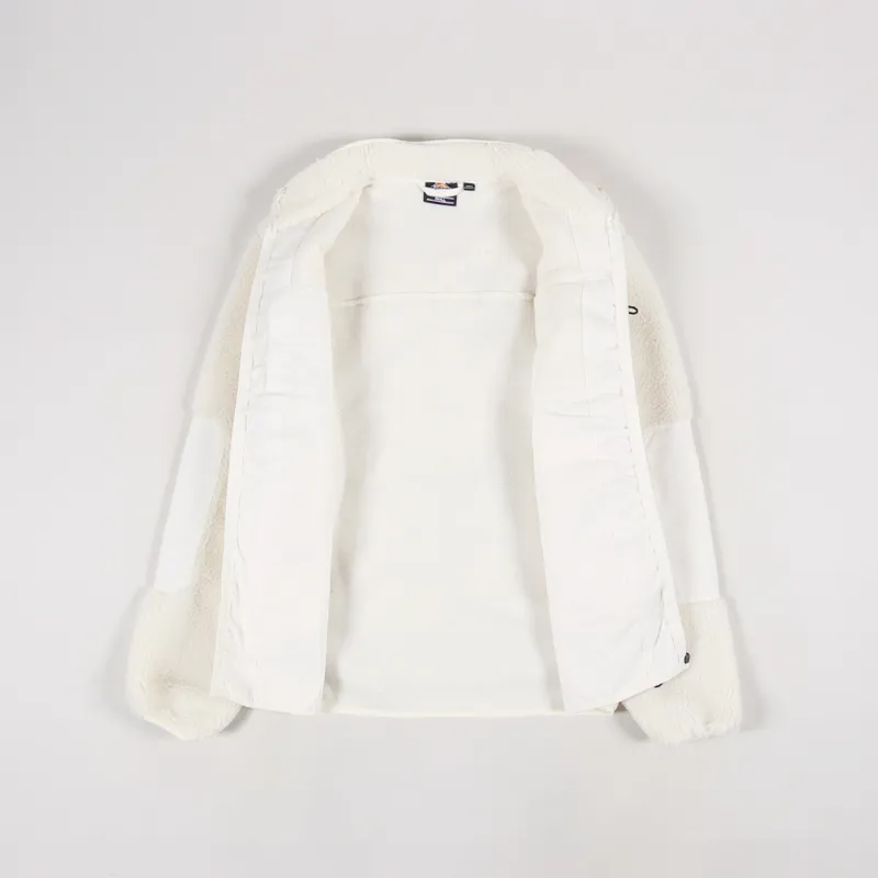 Dickies Red Chute Sherpa Fleece Ecru-1
