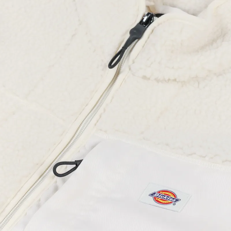 Dickies Red Chute Sherpa Fleece Ecru-5