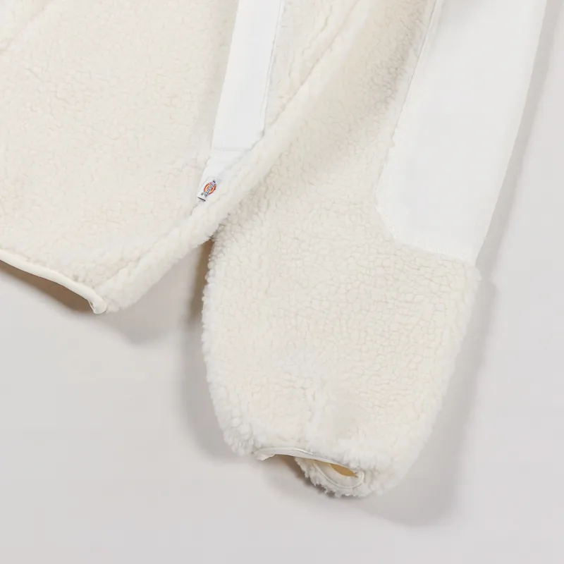 Dickies Red Chute Sherpa Fleece Ecru-4