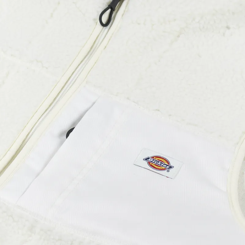 Dickies Red Chute Vest Ecru-4