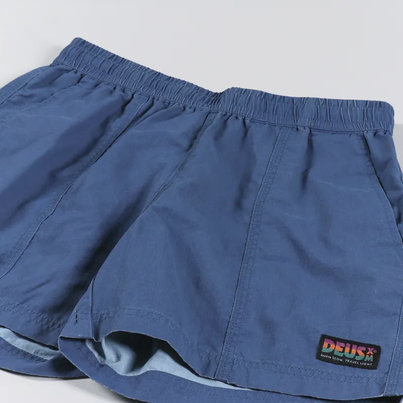 Deus Ex Machina Womens Reckie Short Bijou Blue-2