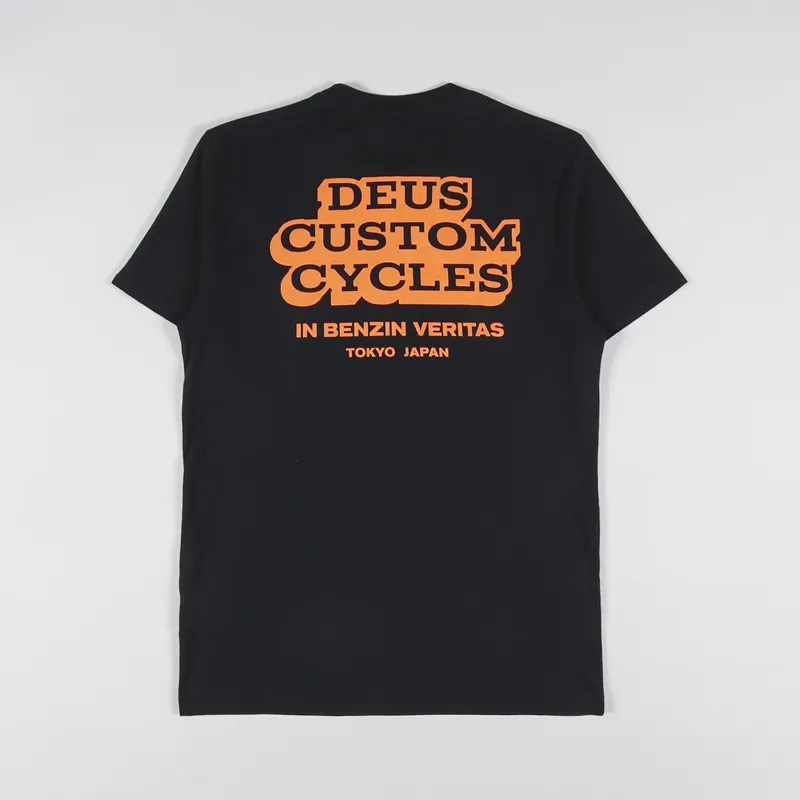 Deus Ex Machina Redline T Shirt Black
