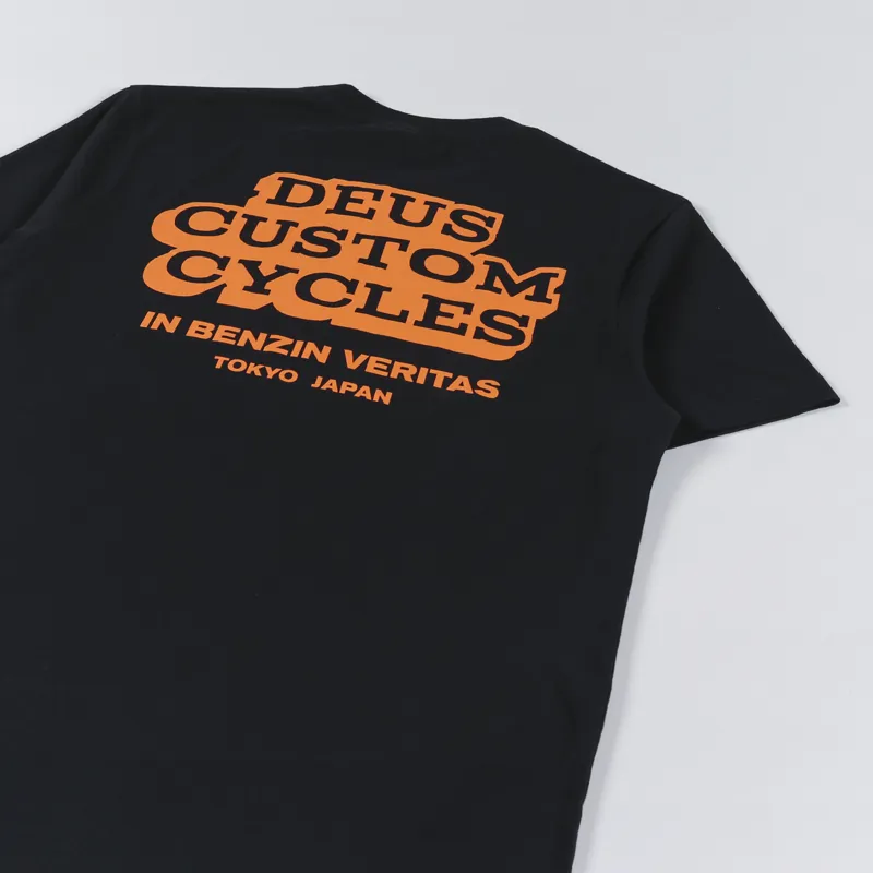 Deus Ex Machina Redline T Shirt Black-2