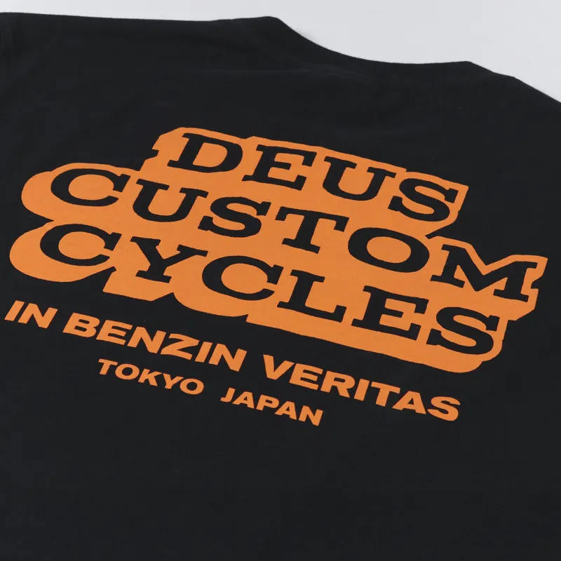 Deus Ex Machina Redline T Shirt Black-4