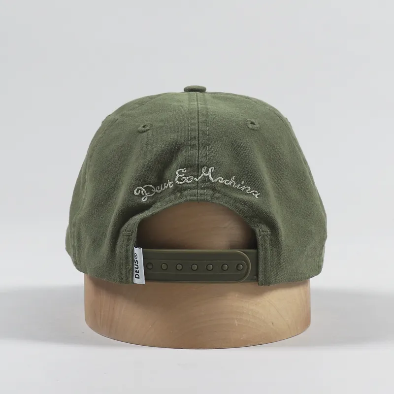 Deus Ex Machina Redux Cap Olive-3