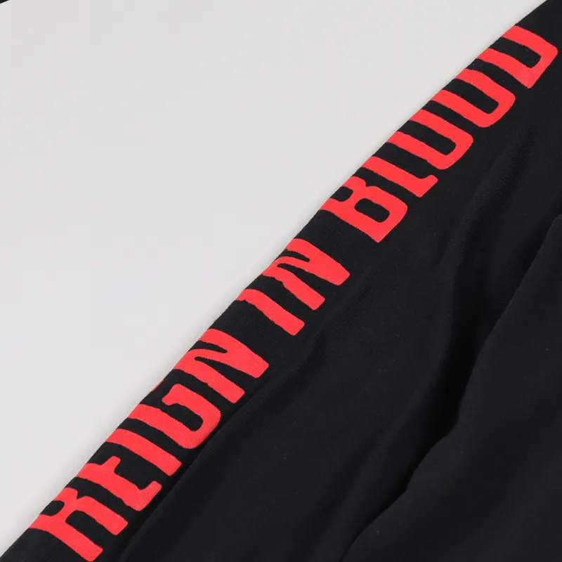 Diamond x Slayer Reign In Blood Long Sleeve T Shirt Black-4