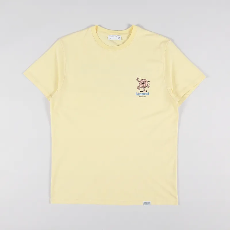 Edmmond Studios Remastered T Shirt Light Yellow-1