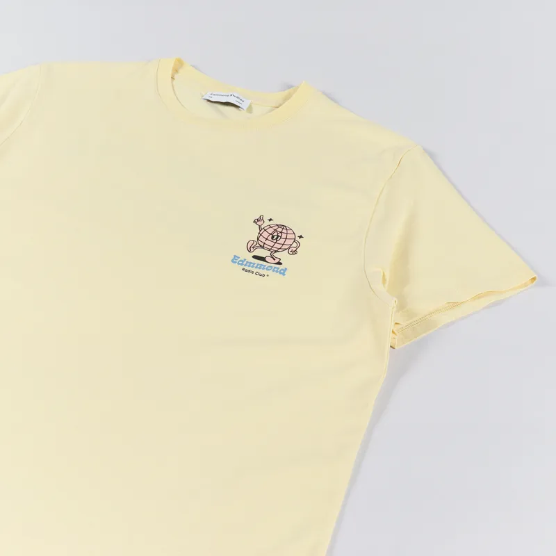 Edmmond Studios Remastered T Shirt Light Yellow-2