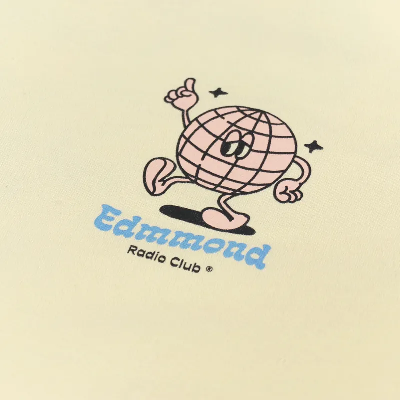 Edmmond Studios Remastered T Shirt Light Yellow-3