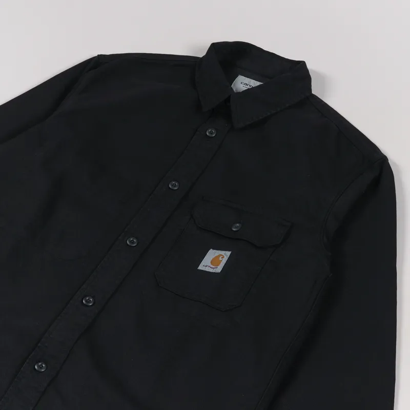 Carhartt WIP Reno Shirt Jac Black-2