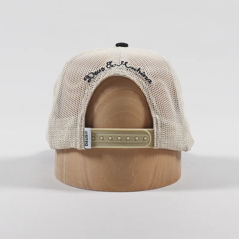 Deus Ex Machina Repel Trucker Cap Black-3