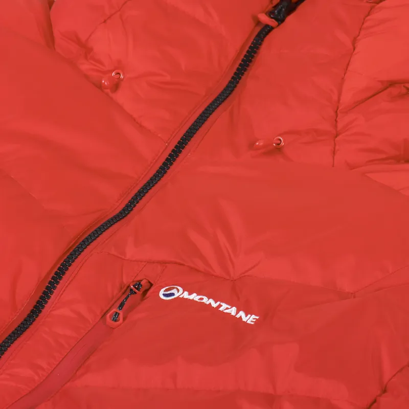 Montane Mens Insulated Resolute Down Jacket Firefly Orange