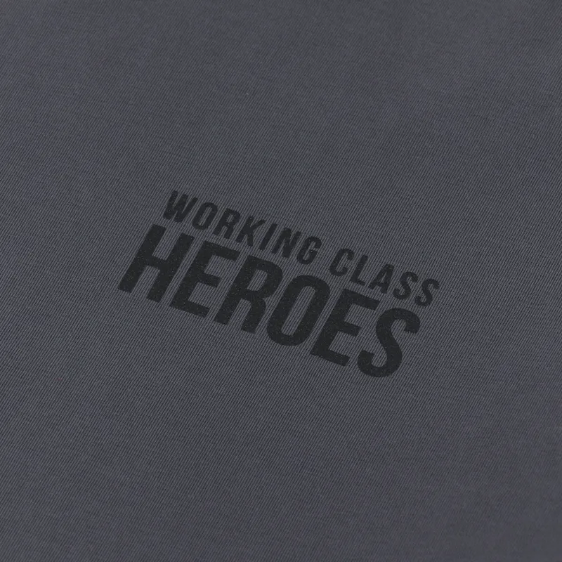 Working Class Heroes TV T Shirt Anthracite-5